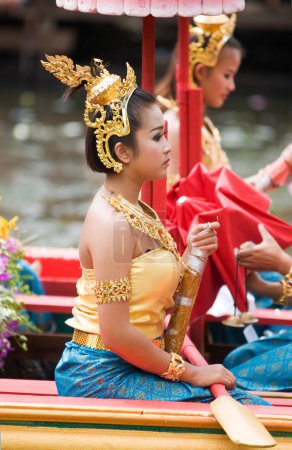 Foto de Tradicional festival de Rap Bua en Tailandia - Imagen libre de derechos