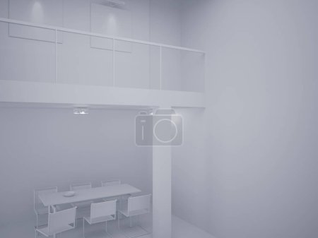 Photo for Interior set hundred fifty seven, colorful illustration - Royalty Free Image