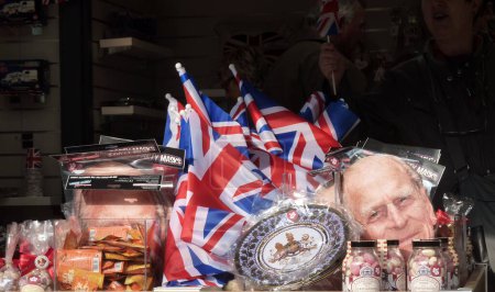 Photo for Royal Wedding Merchandise In St James Park 26 April 2011 - Royalty Free Image