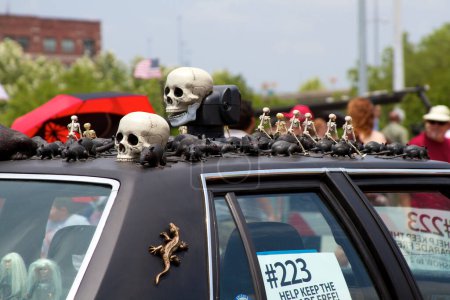 Foto de 2011 Art Car Parade, festival callejero en Houston - Imagen libre de derechos