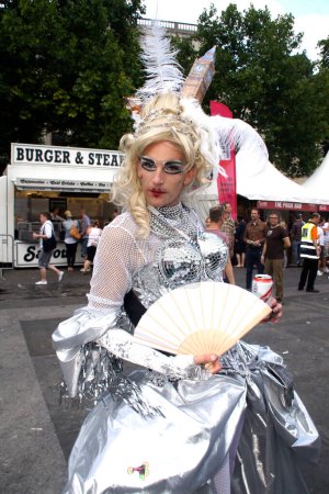 Photo for "Gay Pride 2011 In Trafalgar Square London 2 July 2011 " - Royalty Free Image