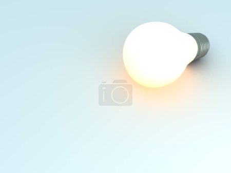 Photo for Light Bulb, colorful illustration - Royalty Free Image