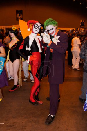 Photo for Cosplayers At The London Film And Comic Con In Earls Court London - Royalty Free Image
