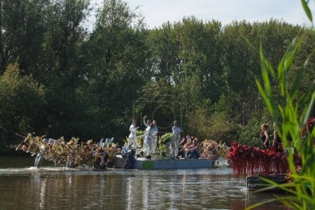 Photo for Westland Floating Flower Parade 2011, The Netherlands - Royalty Free Image