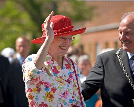 Téléchargez les photos : S.M. la Reine Margrethe le 2 du Danemark - en image libre de droit