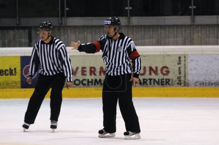 Photo for Hockey players on ice, Austria - Royalty Free Image