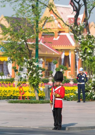 Foto de Funeral real en Bangkok, abril de 2012 - Imagen libre de derechos