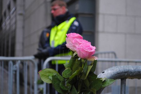 Foto de Juicio de terror en Oslo - Imagen libre de derechos
