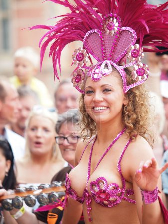 Foto de Participantes en el carnaval de copenhagen 2012 - Imagen libre de derechos