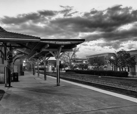 Foto de Estación de tren de Manassas en Virginia usa - Imagen libre de derechos