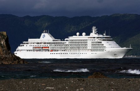 Foto de Cruise ship Silver Whisper - Imagen libre de derechos