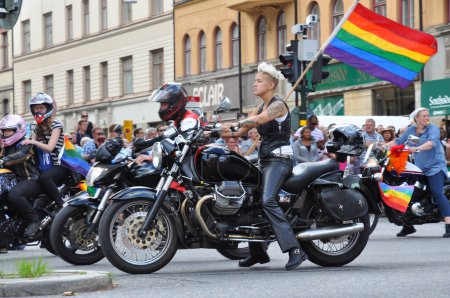 Photo for Close-up shot of Stockholm Pride - Royalty Free Image