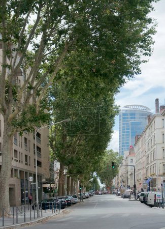 Foto de Lyon city street, Francia - Imagen libre de derechos