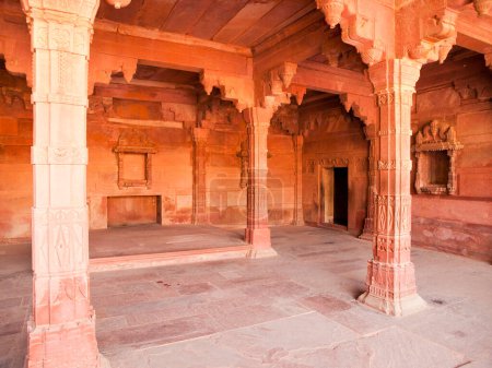 Téléchargez les photos : Intérieurs de Fatehpur Sikri, Inde - en image libre de droit