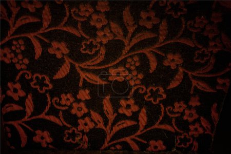 Foto de Fondo de textura de damasco marrón rojizo - Imagen libre de derechos