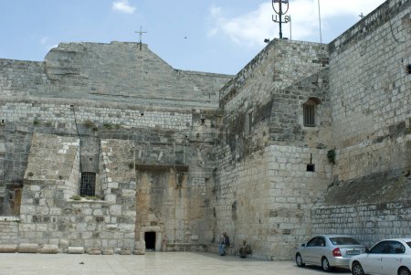 Téléchargez les photos : Bâtiments anciens dans la ville de Betlehem, Israël - en image libre de droit