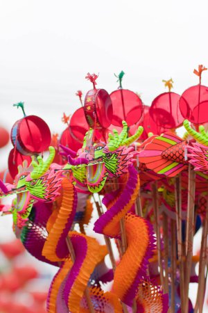 Téléchargez les photos : BANGKOK, Chinatown, THAÏLANDE - 10 février : Traditions du Nouvel An chinois Célébrations du Nouvel An chinois le 10 février 2013 à BANGKOK - en image libre de droit