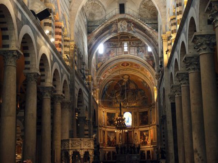 Photo for Pisa, Duomo cathedral interior. - Royalty Free Image
