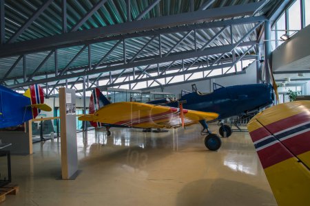 Téléchargez les photos : Fairchild pt-19 dans le musée - en image libre de droit