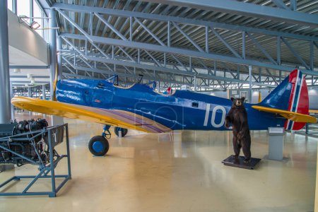 Photo for Fairchild pt-19 in museum - Royalty Free Image