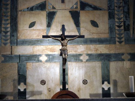 Foto de El Baptisterio de Florencia, también conocido como el Baptisterio de San Juan, Florencia, Italia - Imagen libre de derechos