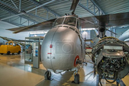 Photo for Sikorsky h-19d-4 chickasaw in museum - Royalty Free Image