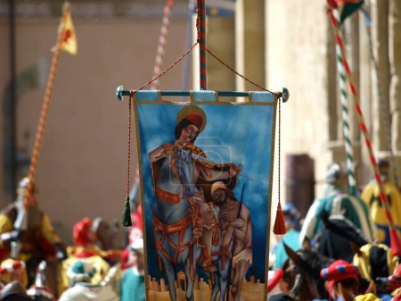 Photo for Arezzo -  annual medieval festival called the Saracen Joust - Royalty Free Image