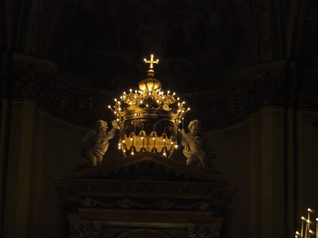 Foto de Arezzo, Catedral gótica de San Donato interior - Imagen libre de derechos