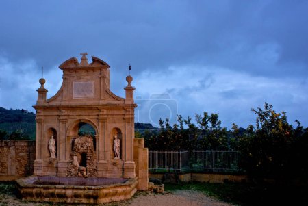 Photo for Nymphs  fountain, Leonforte - Sicily - Royalty Free Image