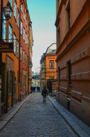 Foto de El casco antiguo de Estocolmo en un día soleado - Imagen libre de derechos