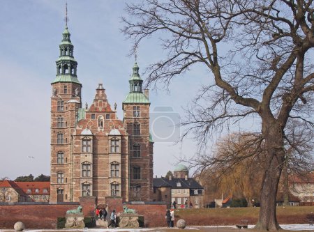 Téléchargez les photos : Château Renaissance de Rosenborg au Danemark - en image libre de droit