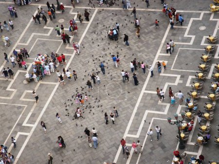 Téléchargez les photos : Piazza San Marco à Venise, Italie - en image libre de droit