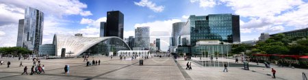 Photo for PARIS - May 8: Panorama of Skyscrapers in business district - Royalty Free Image