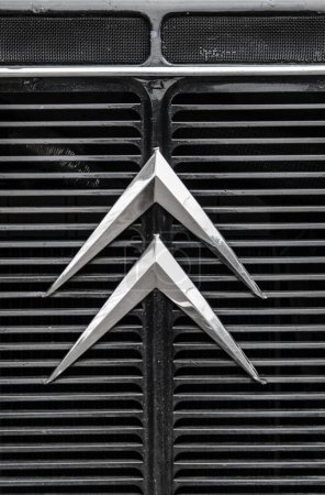 Photo for Citroen car logo on the car radiator - Royalty Free Image