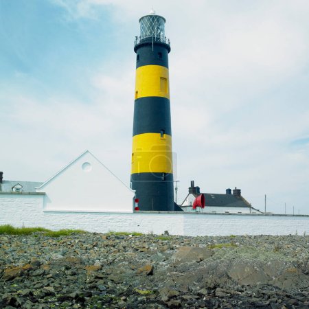 Photo for "lighthouse, St. John''s Point, County Down, Northern Ireland" - Royalty Free Image