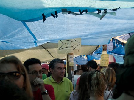 Téléchargez les photos : Tente à la Révolution espagnole - en image libre de droit