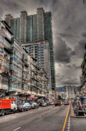 Foto de Vista de la ciudad de hong kong - Imagen libre de derechos