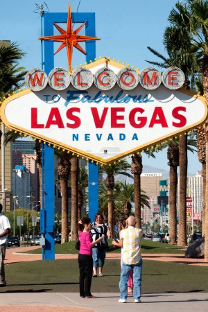 Photo for Las Vegas sign, usa - Royalty Free Image