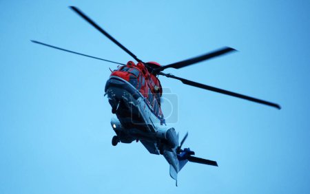 Photo for Helicopter Sea King in sky - Royalty Free Image