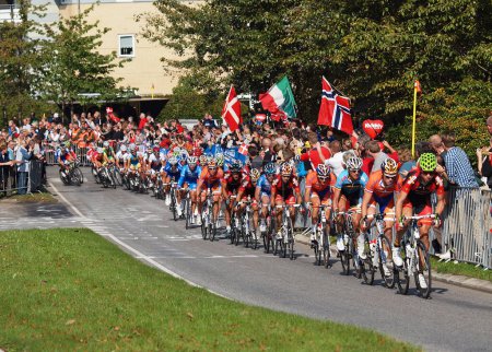 Foto de La carrera ciclista de los Países Bajos - Imagen libre de derechos