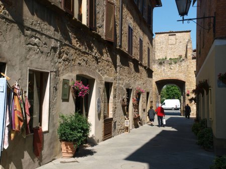 Photo for Pienza city during summer time - Royalty Free Image