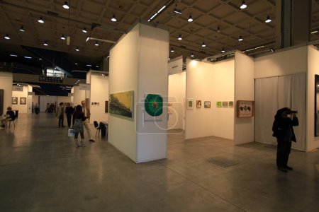 Photo for MiArt, international exhibition of modern and contemporary art - Royalty Free Image