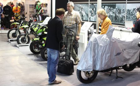 Foto de EICMA, Exposición Internacional de Motocicletas - Imagen libre de derechos