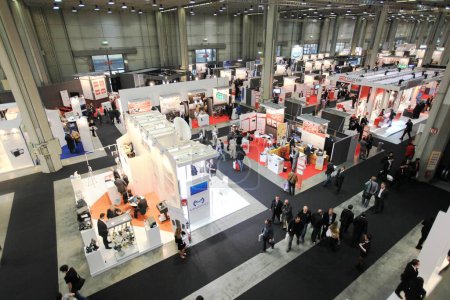 Photo for SMAU 2011, International tradeshow of business intelligence and information technology - Royalty Free Image