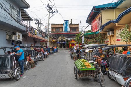 Foto de Ciudad de Ángeles distrito rojo, Filipinas - Imagen libre de derechos