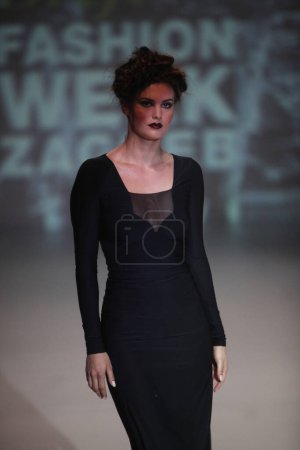 Téléchargez les photos : Plan de scène de la Fashion Week de Zagreb - en image libre de droit