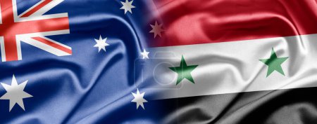 Téléchargez les photos : Australia and Syria close up - en image libre de droit