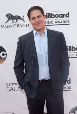 Foto de Mark Cuban en los Billboard Music Awards 2014 en Las Vegas - Imagen libre de derechos