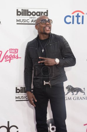 Téléchargez les photos : Floyd Mayweather aux Billboard Music Awards 2014 à Las Vegas - en image libre de droit