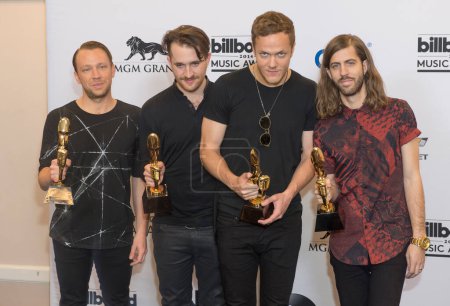 Foto de Imaginar dragones en 2014 Billboard Music Awards en Las Vegas - Imagen libre de derechos